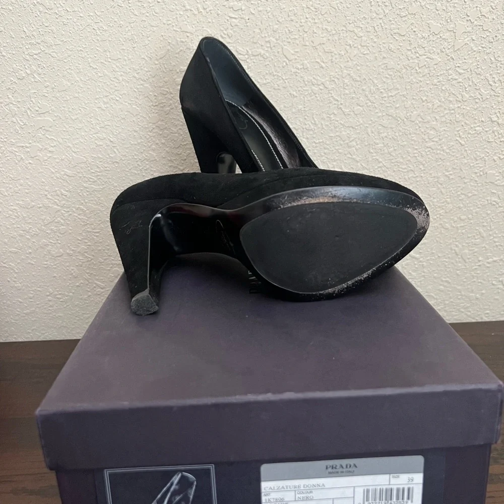 Prada peep toe heels - Picture 6 of 6